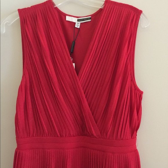 Anthropologie Tracy Reese Pleated Midi Dress - Picture 6 of 9